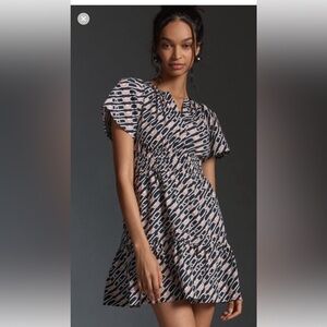 Anthropologie Somerset Mini Dress Like New Sz 1x